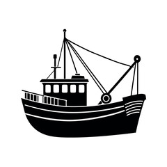 Eye-Catching Ketch Vector Silhouette Resources