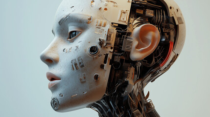 Artificial intelligence in humanoid head