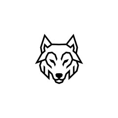 Obraz premium Wolf Vector Logo Design