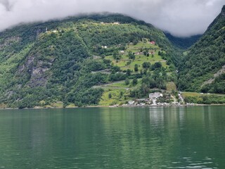 mountain lake in the mountains