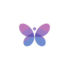 Fototapeta premium Butterfly Vector Logo Design