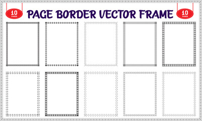 Page border design for project