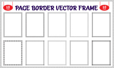 Page border design for project