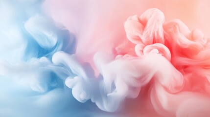 Naklejka premium Dynamic colorful smoke swirls abstract art digital creation artistic environment vibrant viewpoint visual concept for impact