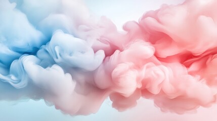 Obraz premium Dynamic smoke patterns abstract art colorful swirls digital artwork high angle view contemporary aesthetics