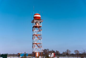 The Doppler meteorological radar is designed to provide meteorological information about clouds, precipitation and related weather phenomena.