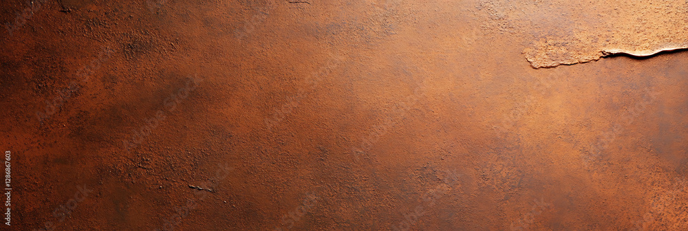 Poster detailed surface pattern of warm, mottled brown tones, with hints of texture and subtle variation, c