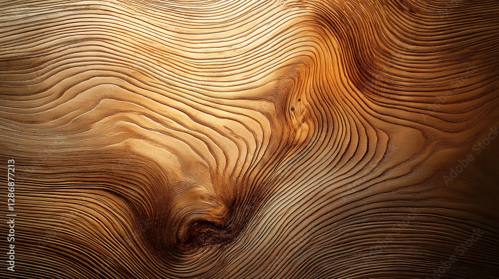 Poster exquisite wood grain forming intricate patterns, creating a stunning natural design