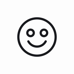 smile mood icon sign vector