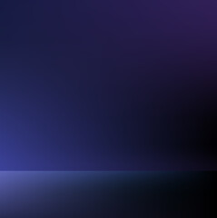 Blue and black gradient background