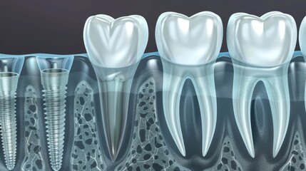 Advanced dental implant visualization  expert techniques and modern solutions in implant procedures