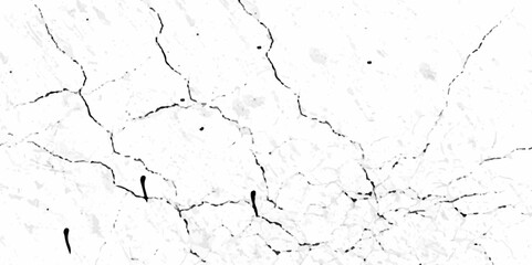 a black and white vintage of cracked concrete scribble effect, old wall background crack vector, grunge Black grunge effect on white background.
