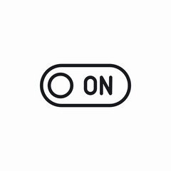 on settings icon sign vector
