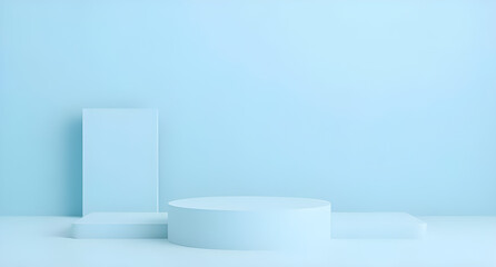 Minimal stage showcase trigonometric Concept promotions