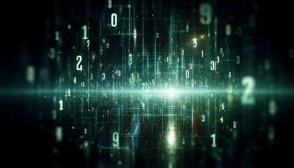 binary code background