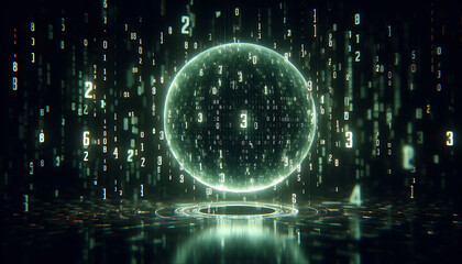 binary code background
