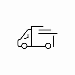 fast shipping icon sign vector