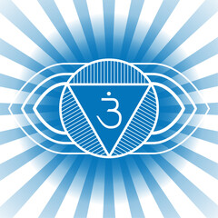 Ajna, guru or third-eye, is the sixth primary chakra in the body according to Hindu tradition. It is supposedly a part of the brain which can be made more powerful through meditation. Ayurveda, yoga