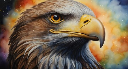 portrait of a eagle