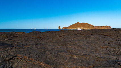 Vulkanlandschaft der Galapagos Inseln