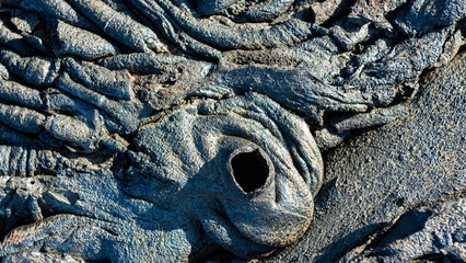 Vulkanlandschaft der Galapagos Inseln