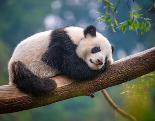 Obraz premium giant panda bear