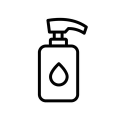liquid soap - vector icon