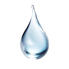 Isolated Water Drop