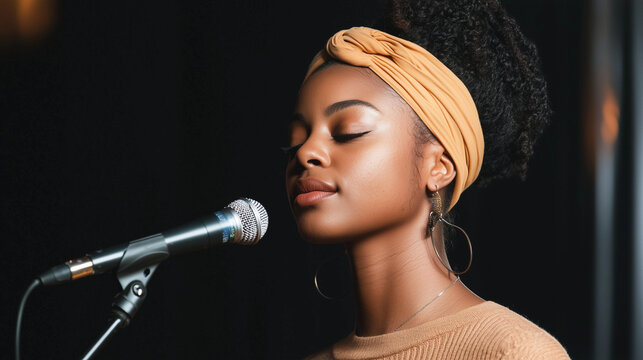 A poetry slam featuring passionate poets delivering strong performances