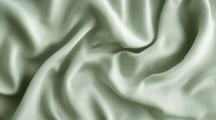 Obraz premium Seafoam green linen fabric texture