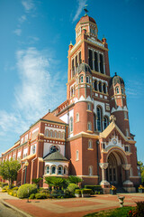 Fototapeta premium Cathedral of St. John the Evangelist in Lafayette, Louisiana, USA