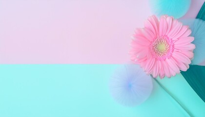 파스텔 톤의 그라데이션이 은은하게 퍼지는 PPT 디자인