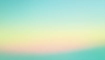 파스텔 톤의 그라데이션이 은은하게 퍼지는 PPT 디자인