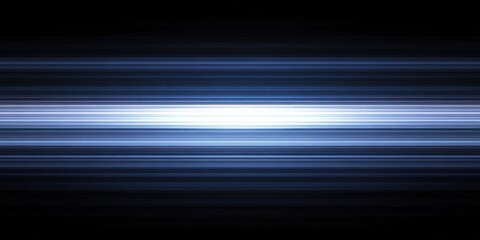 Abstract Blue Horizontal Lines Light Background