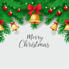 Holiday Season Christmas Wreath Design
