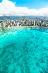 Waikiki Helicopter View