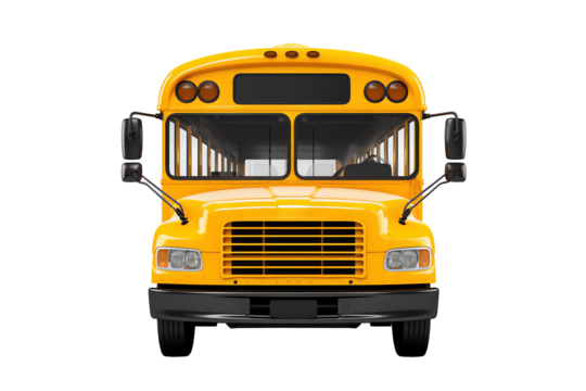 Isolated School Bus