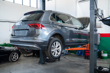  Car service workshop. Car repair