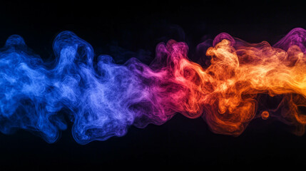 Colorful time lapse background with falling cloud effects for dynamic design