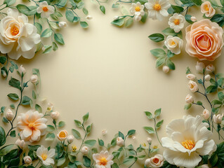 Romantic Floral Background