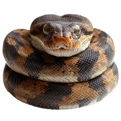 Obraz premium Python isolated on transparent background, PNG