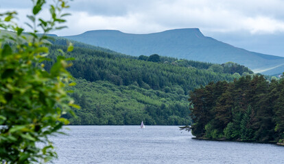 mountain lake in the mountains