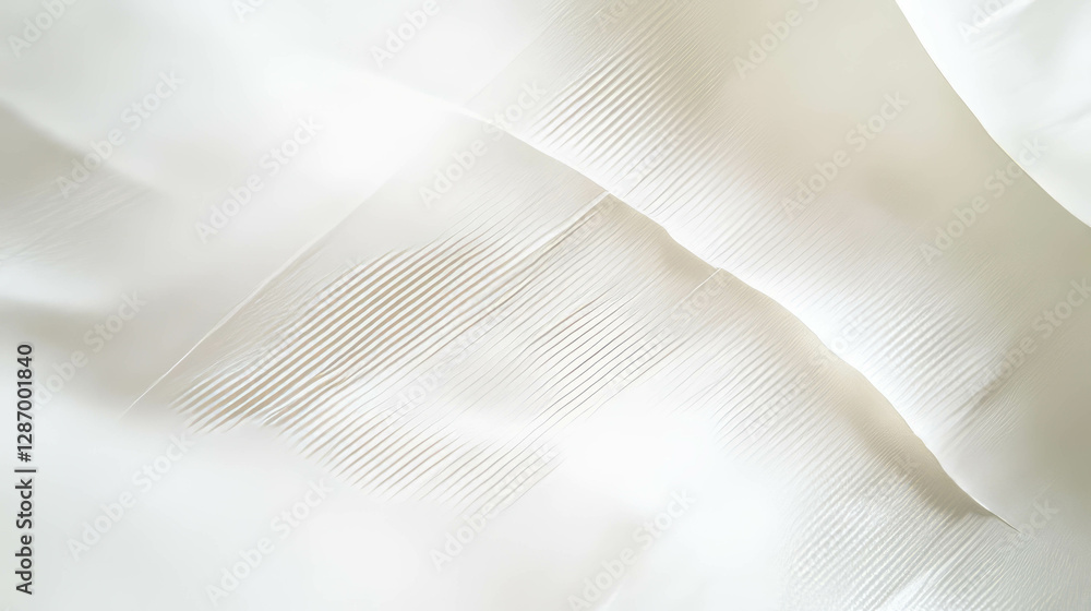 Poster subtle angled ribbed white paper texture for elegant design and background use