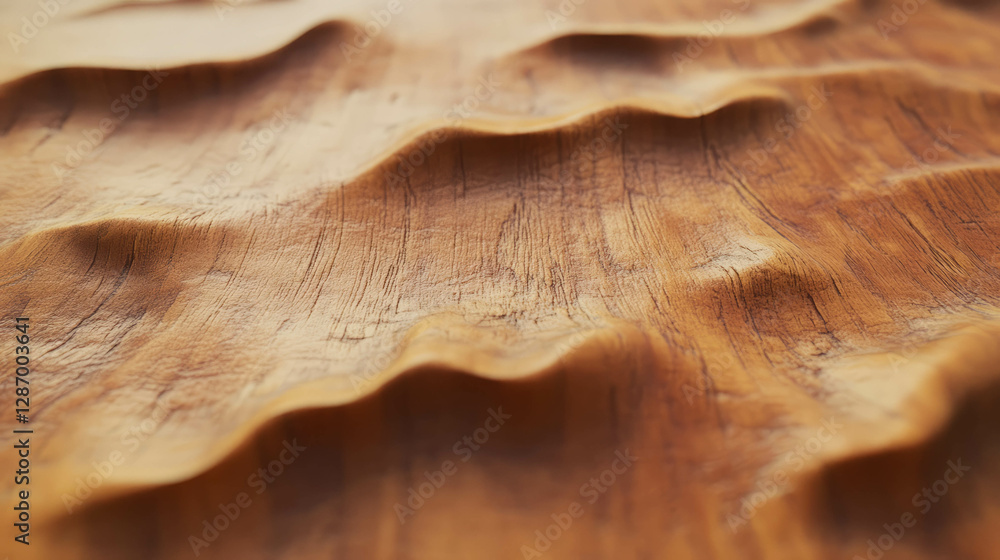 Poster beech wood texture with fine pores and smooth surface for natural design elements