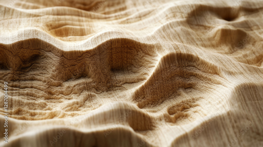 Poster textured beech wood surface with plain sawn pattern for natural design concepts