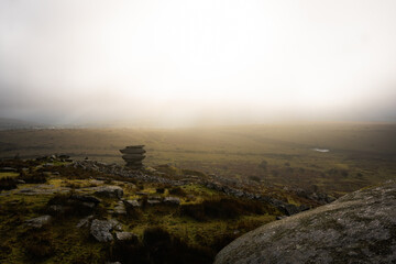 fog in the mountains