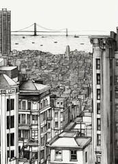 old street in the city