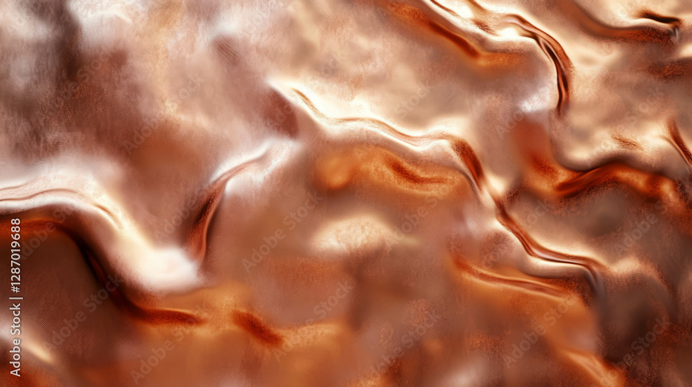 Aufkleber abstract copper texture with varied grain and uneven surface design for artistic backgrounds