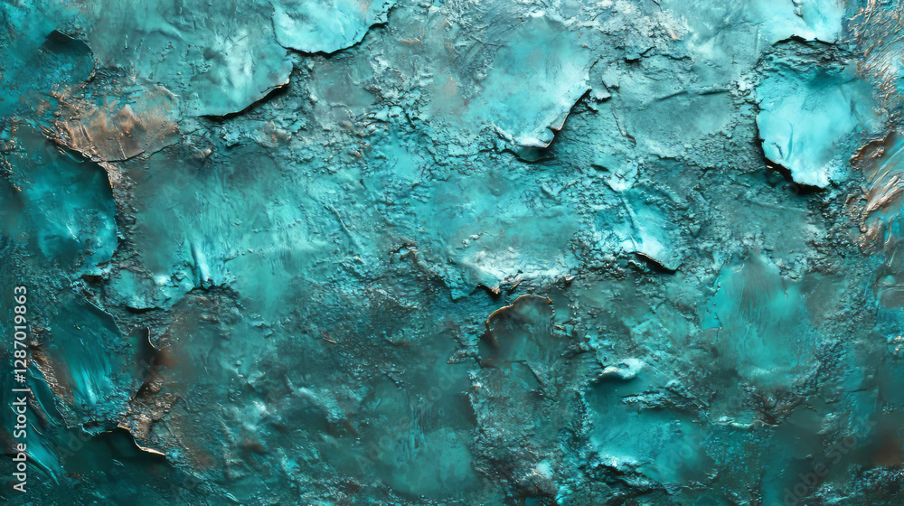 Poster abstract copper texture with weathered and rough surface for design and craft projects