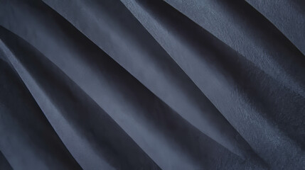 Obraz premium Abstract diagonal ribbed grey paper texture for background and design
